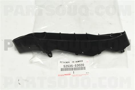 Retainer Front Bumper Side Rh Toyota Parts Partsouq