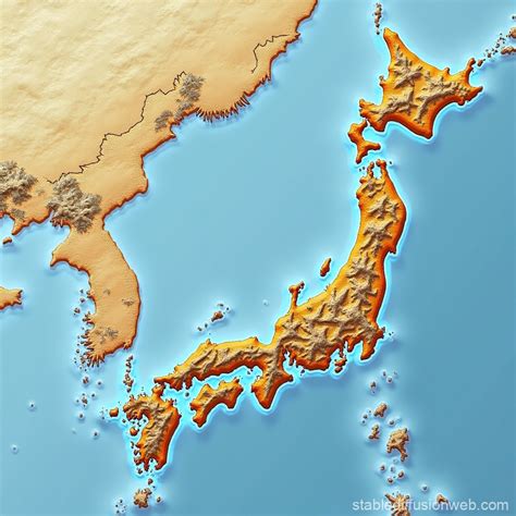 realistic maps of korea and japan Prompts | Stable Diffusion Online