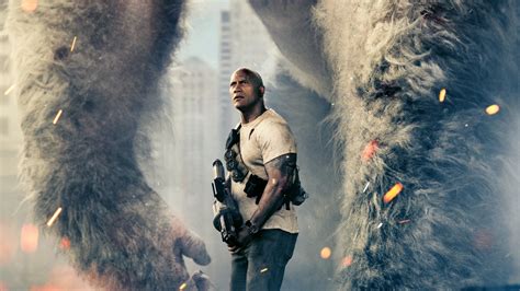 Download Dwayne Johnson Rampage Movie Movie Rampage 2018 Image