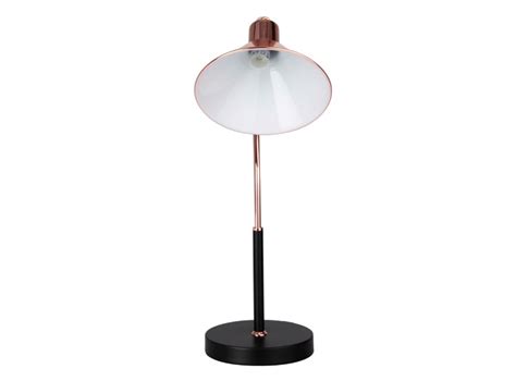 Ripley Lampara De Mesa Ripley Home Metal Pantalla Cobre