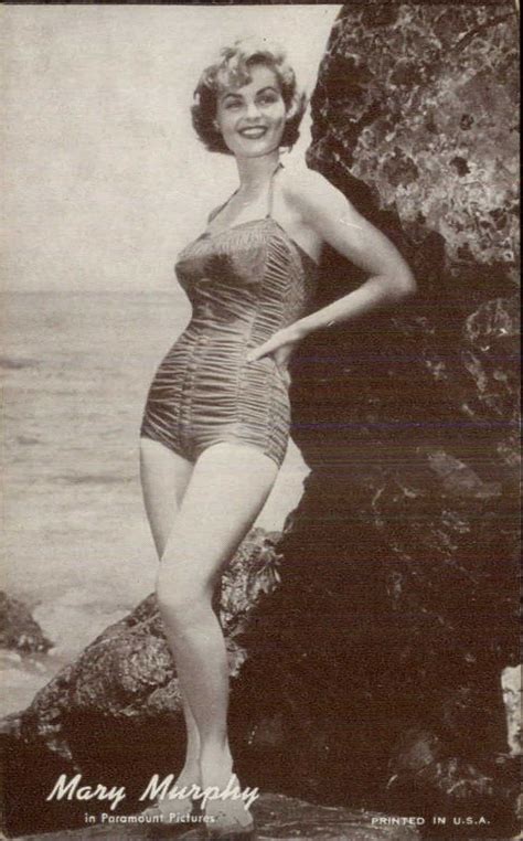 Sexy Actress Bathing Beauty Pin Up MARY MURPHY Mutoscope Arcade Card