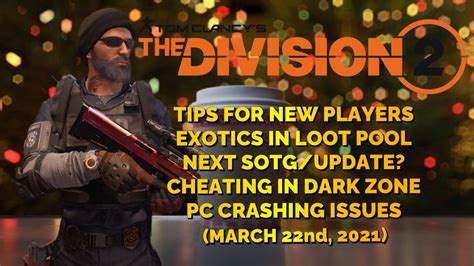 The Division News Update Youtube