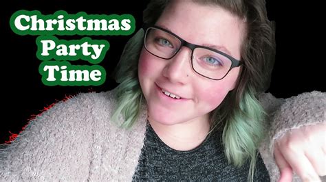 Going To A Christmas Party Vlogmas Day 22 Youtube