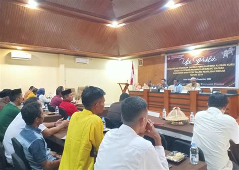 Kpu Wakatobi Uji Publik Rancangan Penataan Dapil Pemilu 2024