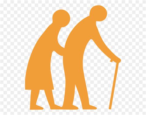 Download Old People Cartoon Png Clipart Old Age Clip Art Man - Old People Clipart - FlyClipart