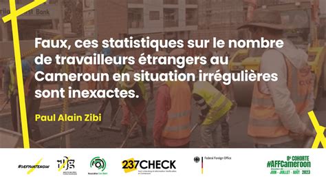 Faux ces statistiques sur le nombre de travailleurs étrangers au