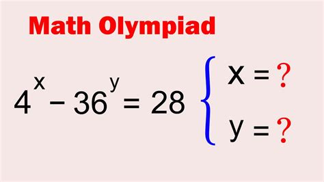 Math Olympiad A Beautiful Exponential Problem Vijay Maths Youtube