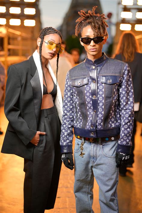 Top Brands Bottom Prices Willow Smith And Jaden Smith At The Louis