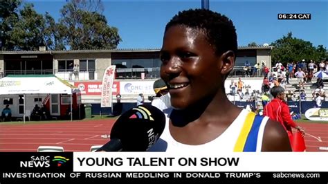 Young Talent On Show At The Sa Schools Athletics Championships Youtube