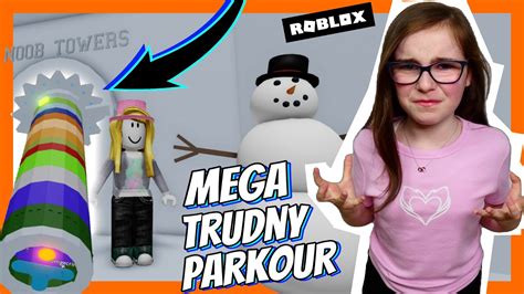 Mega Trudny Parkour Tower Of Hell Roblox Youtube