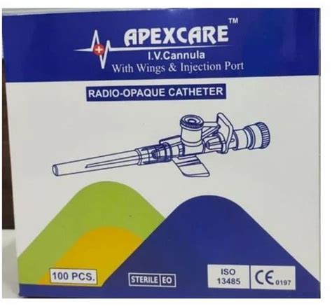 Apexcare Radio Opaque Catheter IV Cannula 3inch At Rs 250 Box In