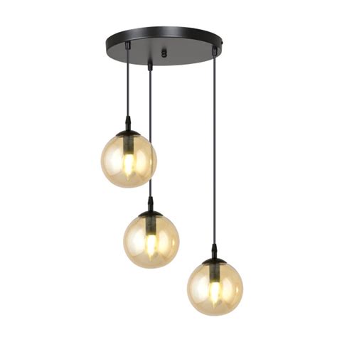 Lampa wisząca COSMO 3 BL PREMIUM MIODOWY 276534 sklep BRW