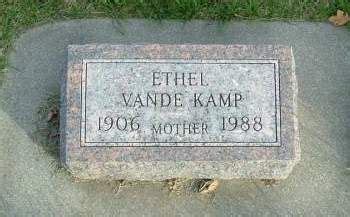 Ethel Wiersema Vande Kamp 1906 1988 Mémorial Find a Grave