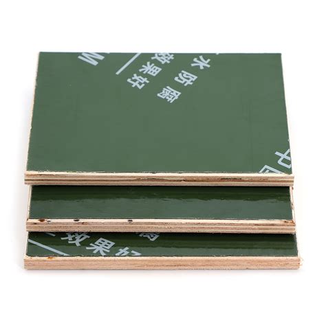 Mm Green Pp Plastic Film Faced Plywood And Black Film Coated Plywood