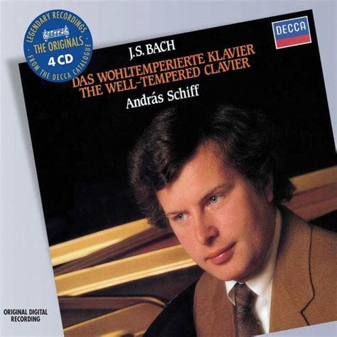 András Schiff The Well Tempered Clavier CD Opus3a