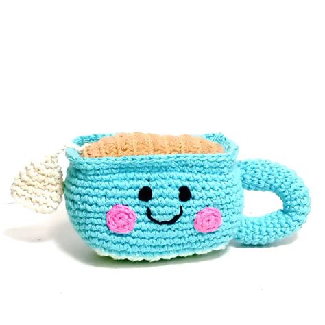 Friendly Plush Toy Chai Latte Rattle – The English Garden