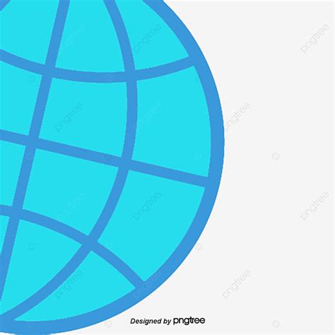 Earth Element Clipart Transparent Png Hd Blue Latitude And Longitude