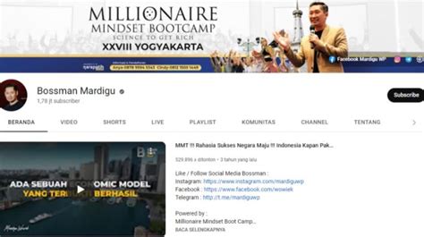 Profil Mardigu Wowiek Bossman Sontoloyo Viral Di Twitter