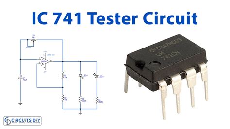 IC 741 Tester Circuit