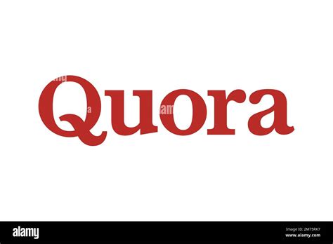 Quora, Logo, White background Stock Photo - Alamy