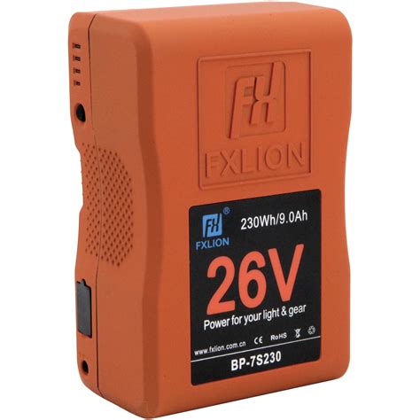 Fxlion Bp S V Lithium Ion Battery V Mount Bp S B H