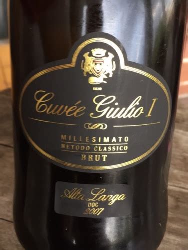 Tosti Cuvée Giulio I Alta Langa Millesimato Metodo Classico Brut