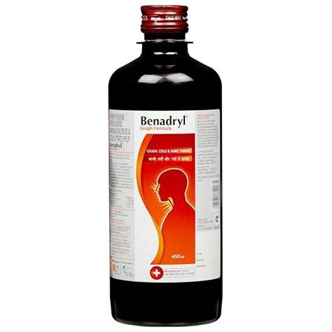 Benadryl C Formula Syrup 450 Ml At Rs 200 Bottle In Kashipur Id 14300700548