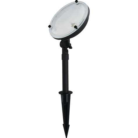 Portfolio 35 Watt Black Low Voltage Halogen Landscape Flood Light At