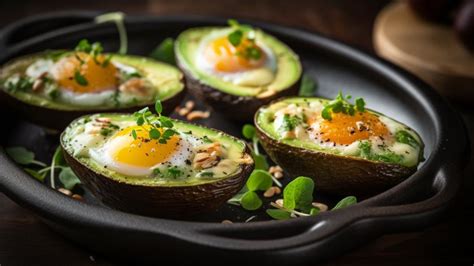 Baked Eggs In Avocado A Romantic Breakfast Delight