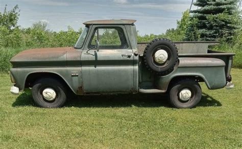 Solid Shortbox 1966 Chevrolet C10 Stepside Barn Finds