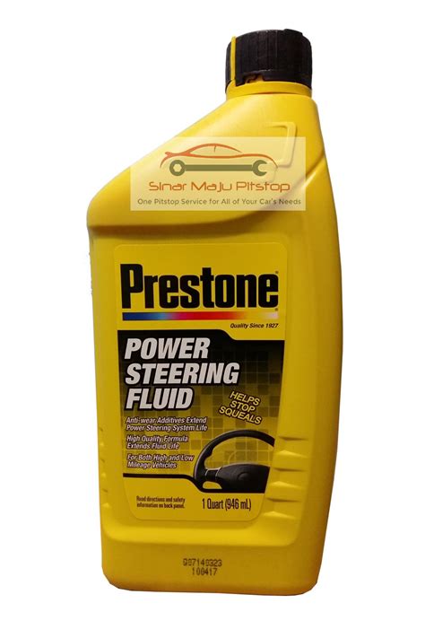 Harga Oli Power Steering Prestone Homecare24