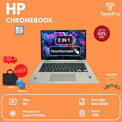 Jual Hp Chromebook Intel Core I3 Gen 8 Layar 14 Inci Second Murah