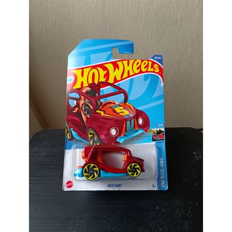 Jual Hot Wheels Kick Kart Brick Merah Hw Ride Ons Shopee Indonesia