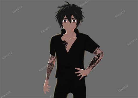 3D Model 3d Low Poly Male Avatar For Vrchat And For Vtubing VR AR