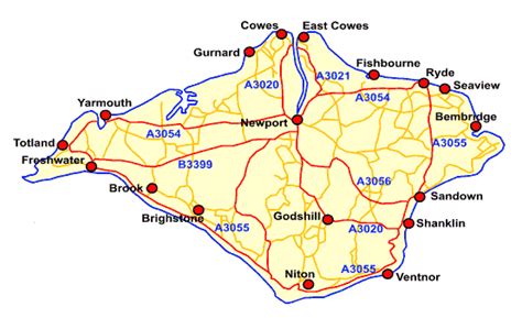 Isle Of Wight Maps
