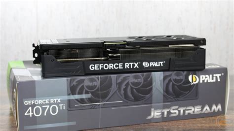 Обзор видеокарты Palit Geforce Rtx 4070 Ti Jetstream ориентированная на производительность