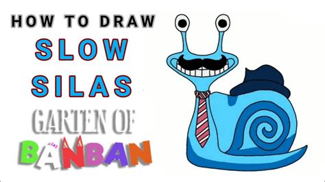 How To Draw Slow Silas Garten Of Banban Step By Step Tutorial Youtube