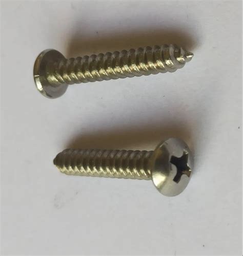 Golden Polished Mild Steel Self Tapping Screws For Hardware Fitting