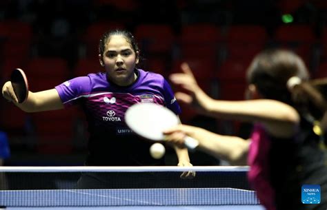 Chinese Pair Wins Mixed Doubles At WTT Star Contender Bangkok Xinhua