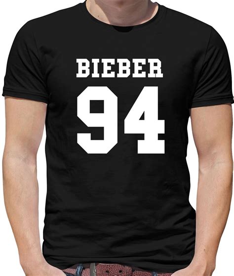 Bieber 94 Mens T Shirt 1994 Pop Singer Birthday Musician