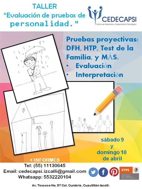 Taller De Evaluaci N De Pruebas Personalidad Dirigido S Lo Para