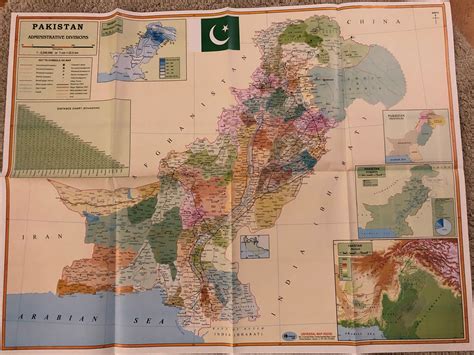 Administrative Map Of Pakistan