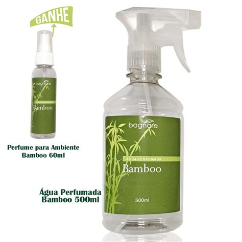 Água Perfumada Para Tecidos 500ml Bamboo Perfume Ambiente Submarino