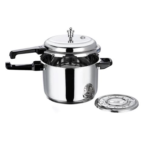 Vinod Stainless Steel Outer Lid Pressure Cooker - 8 Litre - Global Houseware