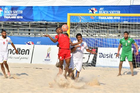 Afc Beach Soccer Championship Oman Vs Bahrain