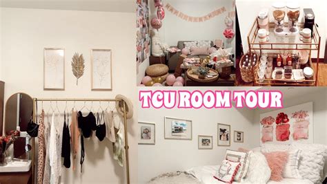 College Dorm Room Tour Tcu 2021 Youtube