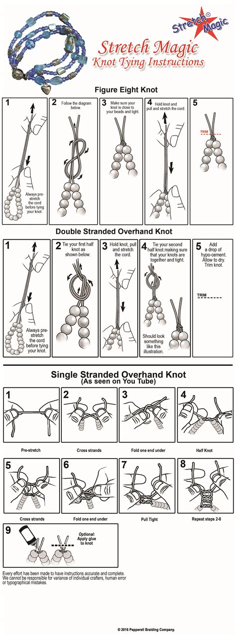 Wedding Knot Tying Diagrams Printables