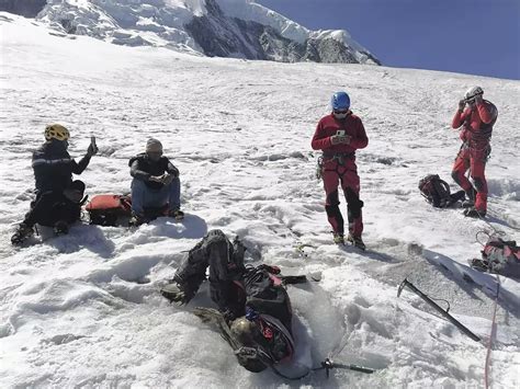 The Body Of An American Climber Buried By An Avalanche 22 Years Ago In