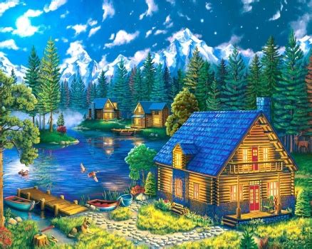 Solve Forest Cabin Jigsaw Puzzle Online With Pieces