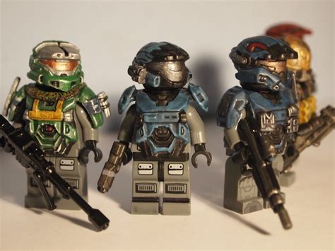 Lego Halo Reach Noble Team Side View A Photo On Flickriver